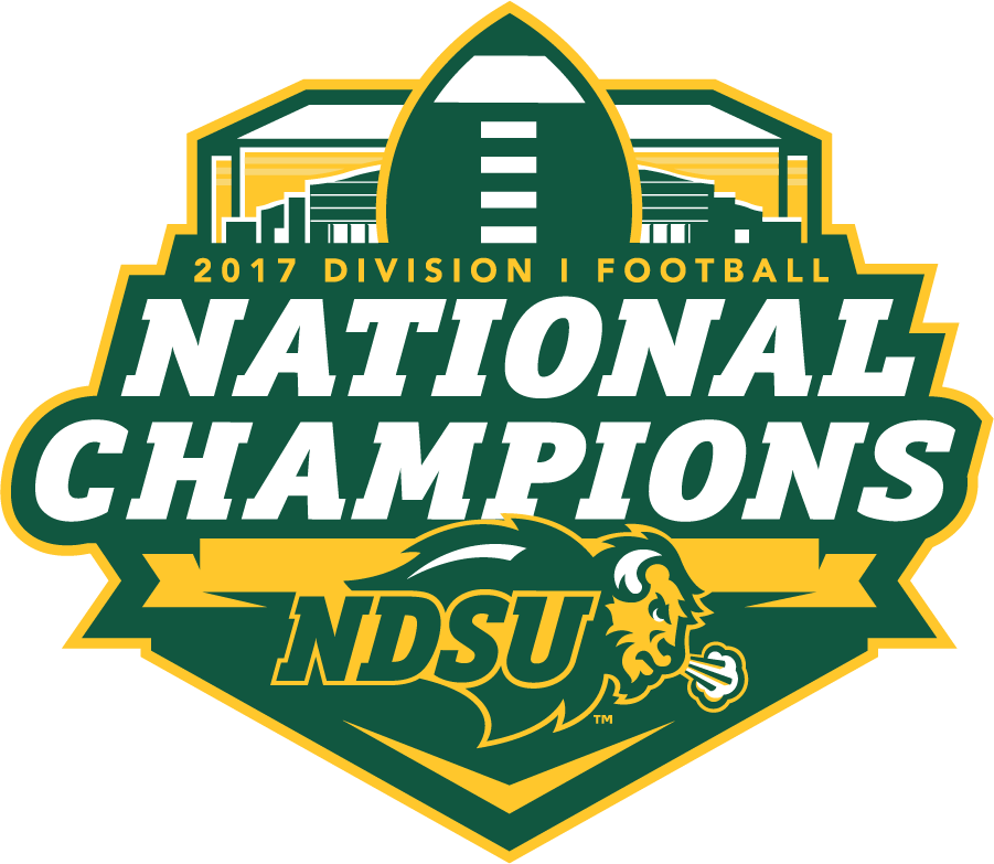 North Dakota State Bison 2017 Champion Logo t shirts iron on transfers